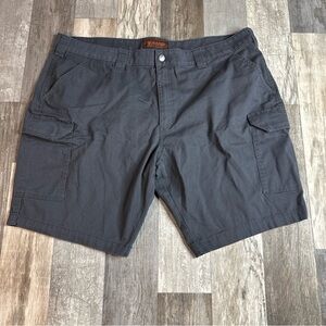 Ranch Tough Mens Shorts, Cargo, Gray, 44